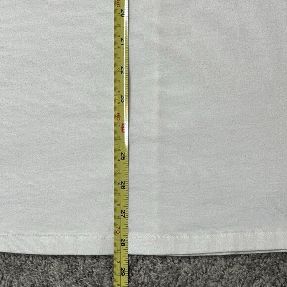 Terra & Sky | Women’s White Basic Plus Sized 3/4 Sleeve Shirt | 1X - Picture 4 of 11